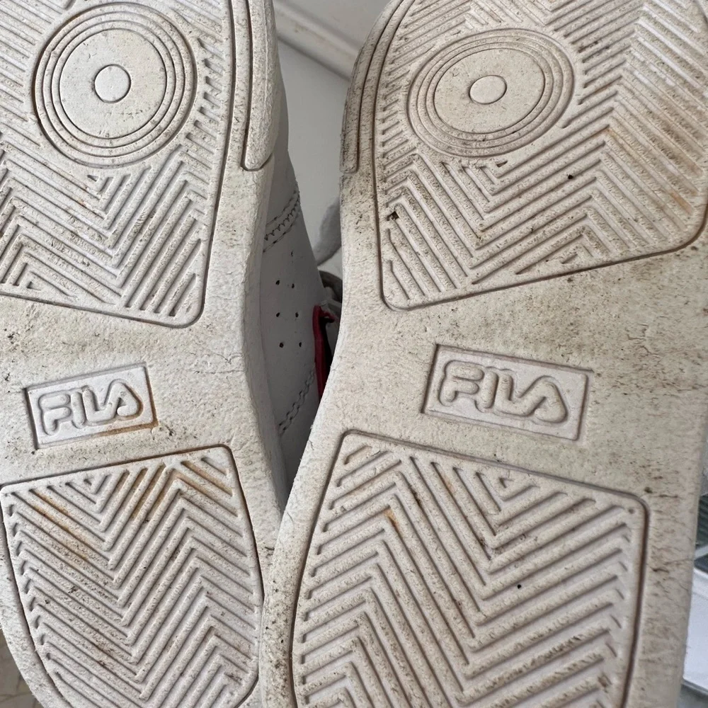 Fila boys toddler high top sneakers size 8